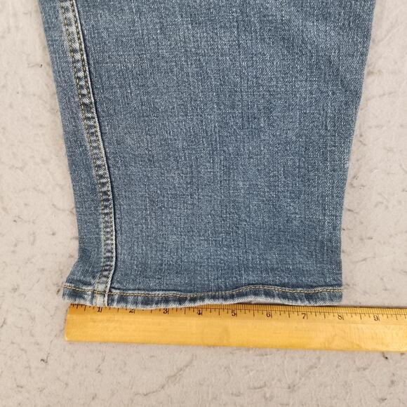 Levi Strauss Signature Jeans Mens 36x30 Straight Leg Stretch Denim Waterless - Picture 10 of 16